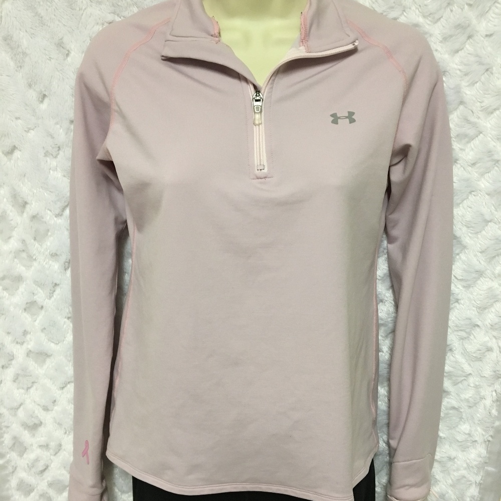 Under Armour Women’s Pink 1/4 ZIP Pullover